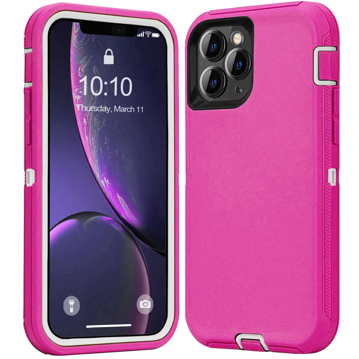 Heavy Duty Shockproof Rugged Phone Case & Protector, Casing for Iphone 17, 17E, Air, 16, 16E, 15 Pro Max, 14, 13, 12, 11, Xr, Xs – Essential Mobile Phone Accessory for Handheld Smartphone Protection