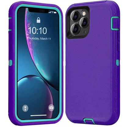 Heavy Duty Shockproof Rugged Phone Case & Protector, Casing for Iphone 17, 17E, Air, 16, 16E, 15 Pro Max, 14, 13, 12, 11, Xr, Xs – Essential Mobile Phone Accessory for Handheld Smartphone Protection