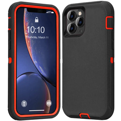 Heavy Duty Shockproof Rugged Phone Case & Protector, Casing for Iphone 17, 17E, Air, 16, 16E, 15 Pro Max, 14, 13, 12, 11, Xr, Xs – Essential Mobile Phone Accessory for Handheld Smartphone Protection